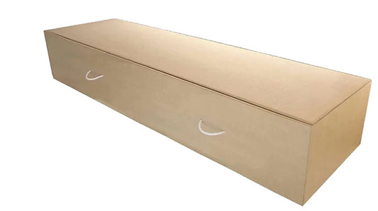 Cardboard coffin 